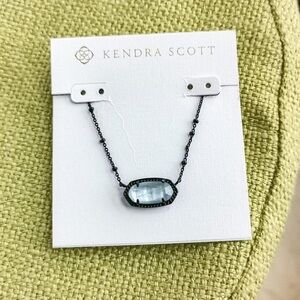 Kendra Scott Elisa Satellite Necklace Gunmetal Gray
Like New